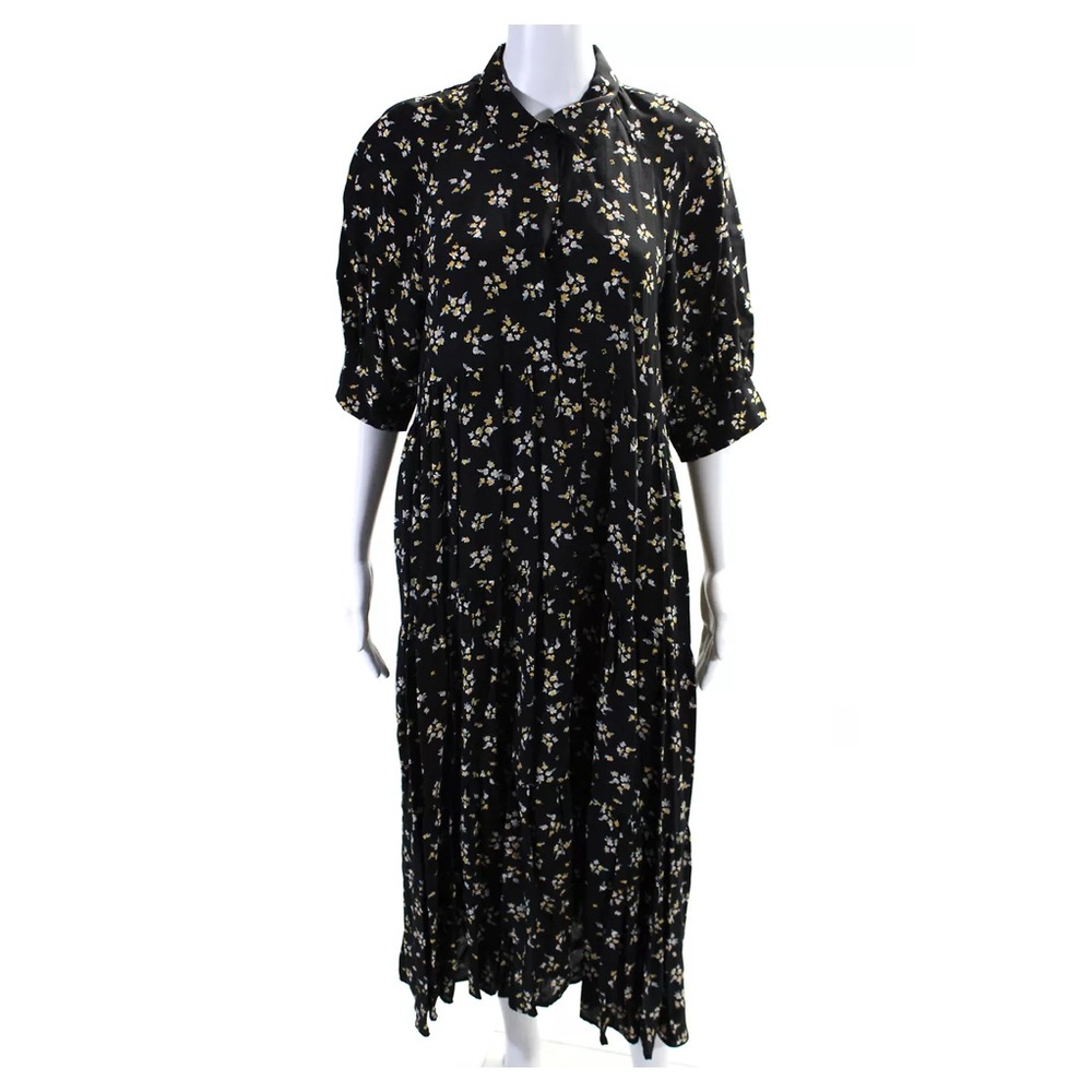 Zara printed midi dress - Picture 3 of 5